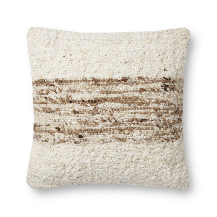 Amber Lewis x Loloi Marie Ivory / Camel Pillow & Reviews Wayfair